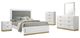Coaster® Caraway 5-Piece White Eastern King Bedroom Set -0