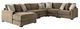 Benchcraft® Camellia-Court 6-Piece Coffee Left-Arm Facing Sectional and Chaise-0