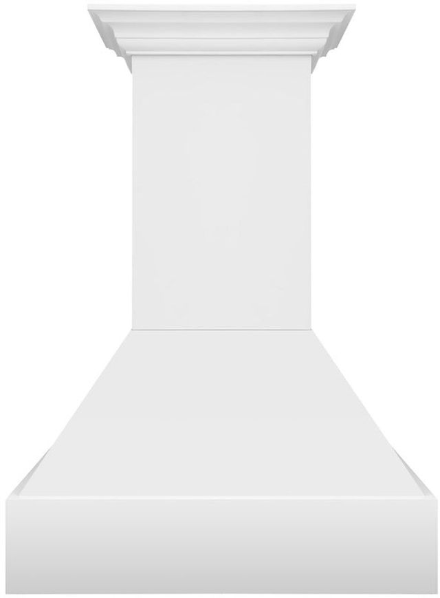 ZLINE 30" Rustic Bright White Finish Wooden Wall Mounted Range Hood-0