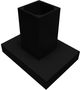Vent-A-Hood® 36" Black Island Range Hood-1