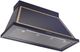 Ilve® Nostalgie II Noblesse 48" Midnight Blue Wall Mounted Range Hood with Brass Trim-1