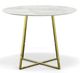 VIG Furniture Modrest Swain ChromeGold Round Dining Table-0