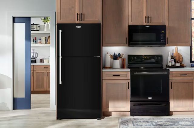 Maytag Refrigerator in a Modern Kitchen Maytag Refrigerator in a Modern Kitchen