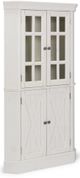 homestyles® Seaside Lodge Off-White Corner Cabinet-4