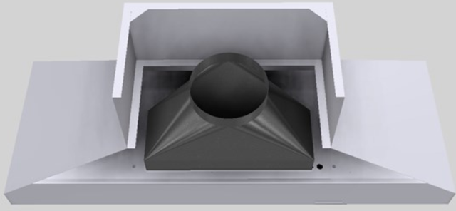 Vent-A-Hood® 66" White Wall Mounted Range Hood-3