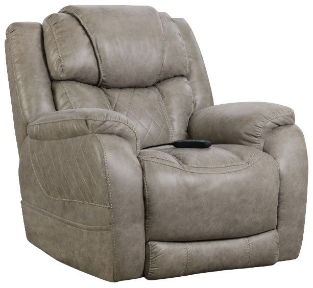 HomeStretch Daytona Gray Power Wallsaver Recliner-0