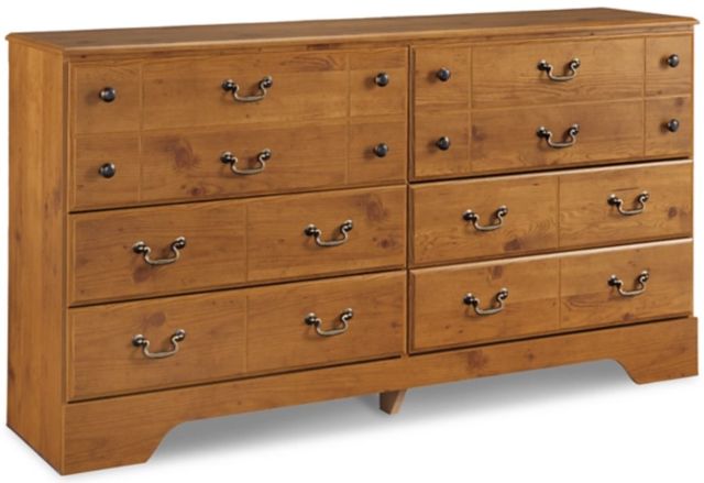 Signature Design by Ashley® Bittersweet 2-Piece Light Brown Queen Sleigh Bed Set-2