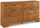 Signature Design by Ashley® Bittersweet 2-Piece Light Brown Queen Sleigh Bed Set-2