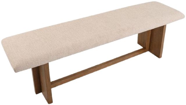 Magnussen Home® Marcel Harvest Brown Bench-3