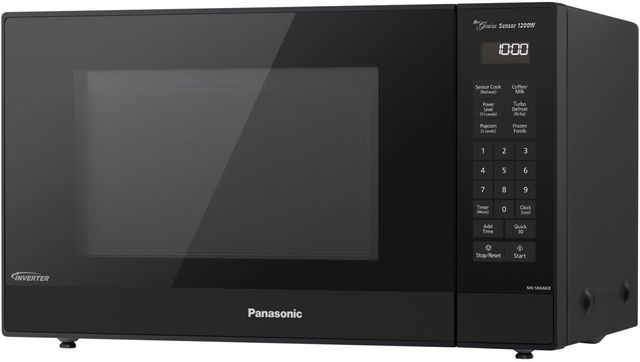 Panasonic® 1.2 Cu. Ft. Black Countertop Microwave-3