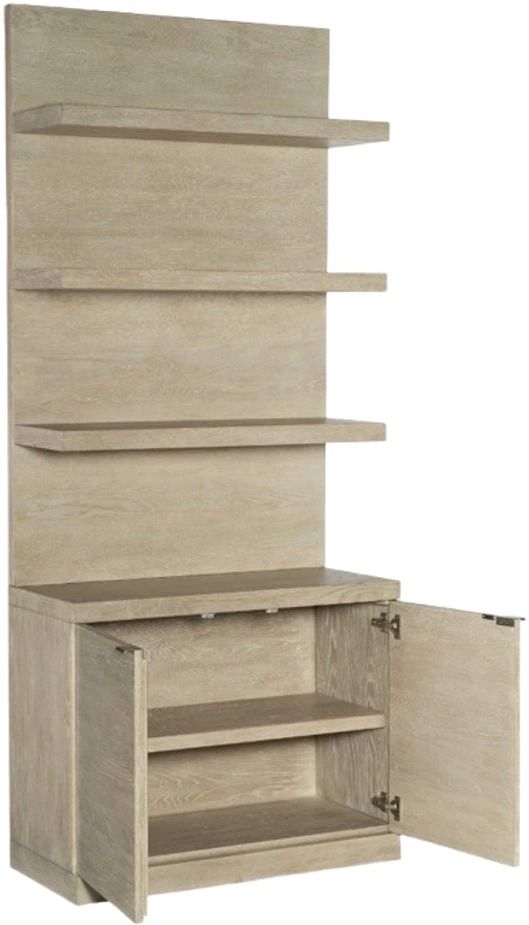 Hooker® Furniture Cascade Terrain Bookcase Base and Hutch-2