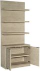 Hooker® Furniture Cascade Terrain Bookcase Base and Hutch-2