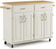 homestyles® Dolly Madison Off-White Kitchen Cart-0