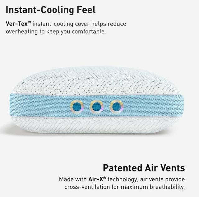 BEDGEAR® Summit 3.0 Performance® Dual Comfort Standard Bed Pillow-3