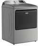 Maytag® 7.4 Cu. Ft. Classic Silver Smart Front Load Electric Dryer with Extra Power-3
