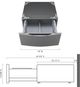 LG 29" Graphite Steel Laundry Pedestal-4