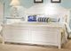 American Woodcrafters 6510 Cottage Traditions Clean White Cottage Complete King Bed-0