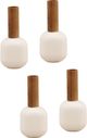 Dovetail Furniture Aldmere 4-Piece White Vase Set-0