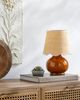 Surya Stella Glazed Tan Table Lamp-4
