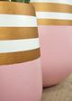 Le Present Belly Pink and White 12" Planter-2