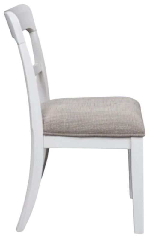 Signature Design by Ashley® Greddinton Gray/White Upholstered Dining Side Chair-2