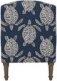 Powell® Tortuga Navy Blue Accent Chair-5