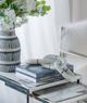 A & B Home White Decorative Marble Chain Sculpture-5