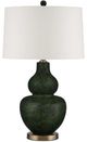 Currey & Company Kinnaird Antique Brass/Moss Green Table Lamp-0