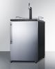 Summit® 5.6 Cu. Ft. Stainless Steel Beer Cooler/Kegerator-1