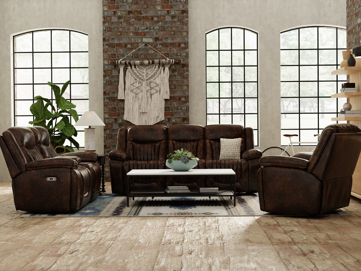 Waylon Power Sofa and Loveseat Recliner Free