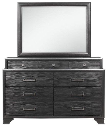 Global Furniture USA Jordyn 4-Piece Gray Queen Bedroom Set-3