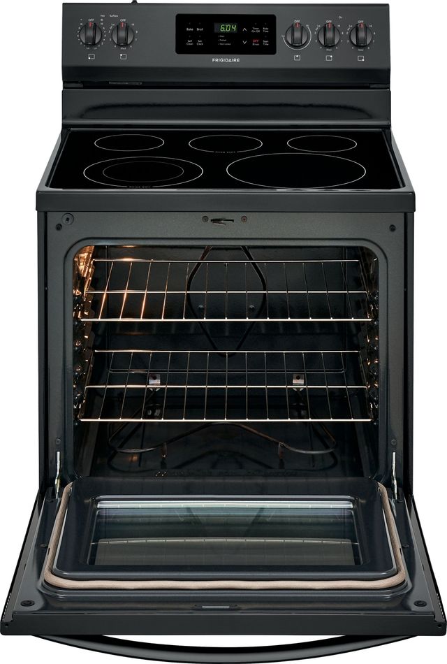 Frigidaire® 30" Black Free Standing Electric Range-1