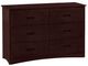 Mazin Furniture Rowe Espresso Dresser-0