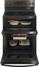 GE Profile™ 30" Fingerprint Resistant Black Stainless Steel Smart Freestanding Electric Range-2