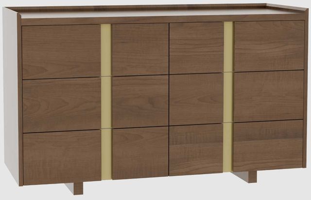 Country View Woodworking Verrado 55" Wood Legs Dresser-0