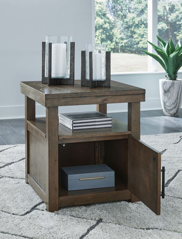 Signature Design by Ashley® Boardernest Brown End Table-4