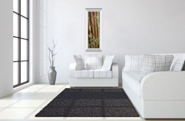 Classy Art Bamboo Finale I by Suzanne Wilkins Mirror Framed Wall Art-3