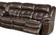 HomeStretch Brown Super-Wedge Leather Reclining Sectional-1