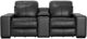 Jackson Furniture Ferrara Black Power Reclining Console Loveseat-5
