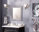 Moen® Waterhill® Brushed Nickel One Globe Bath Light-2