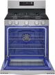 LG 30" Stainless Steel Freestanding Gas Range with Air Fry-1