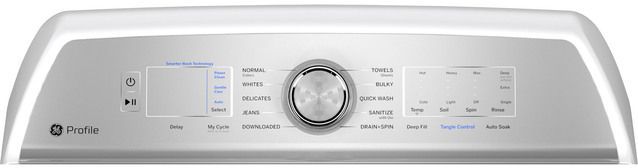 GE Profile™ White Laundry Pair-4