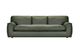 Violino 33447 Leather Sofa in Moss Green-0