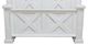 Million Dollar Rustic High Cotton White Queen Panel Bed-1