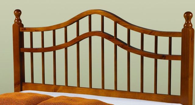 Donco Kids Youth Honey Twin Double Rail Headboard-2