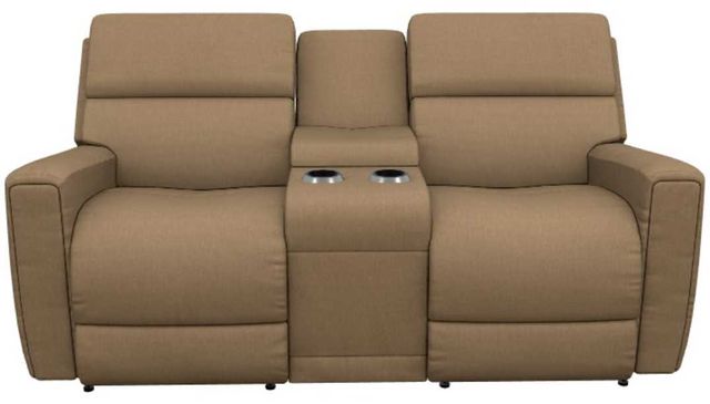 La-Z-Boy® Apollo Toast Power Reclining Loveseat with Console and Headrest-1
