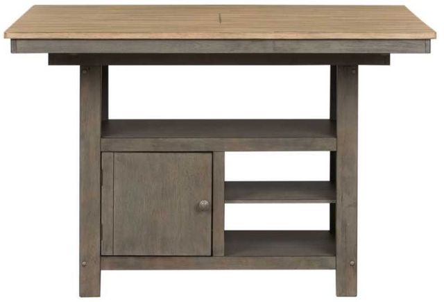 Liberty Furniture Lindsey Farm Gray/Sandstone Kitchen Island-2