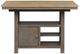 Liberty Furniture Lindsey Farm Gray/Sandstone Kitchen Island-2
