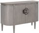 Currey & Company Briallen Winter Gray Demi-Lune Cabinet-1