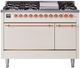 Ilve® Nostalgie II Series 48" Antique White Pro Style Dual Fuel Range-0